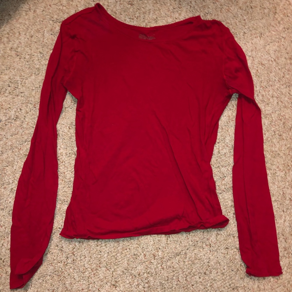 RED LONG SLEEVE